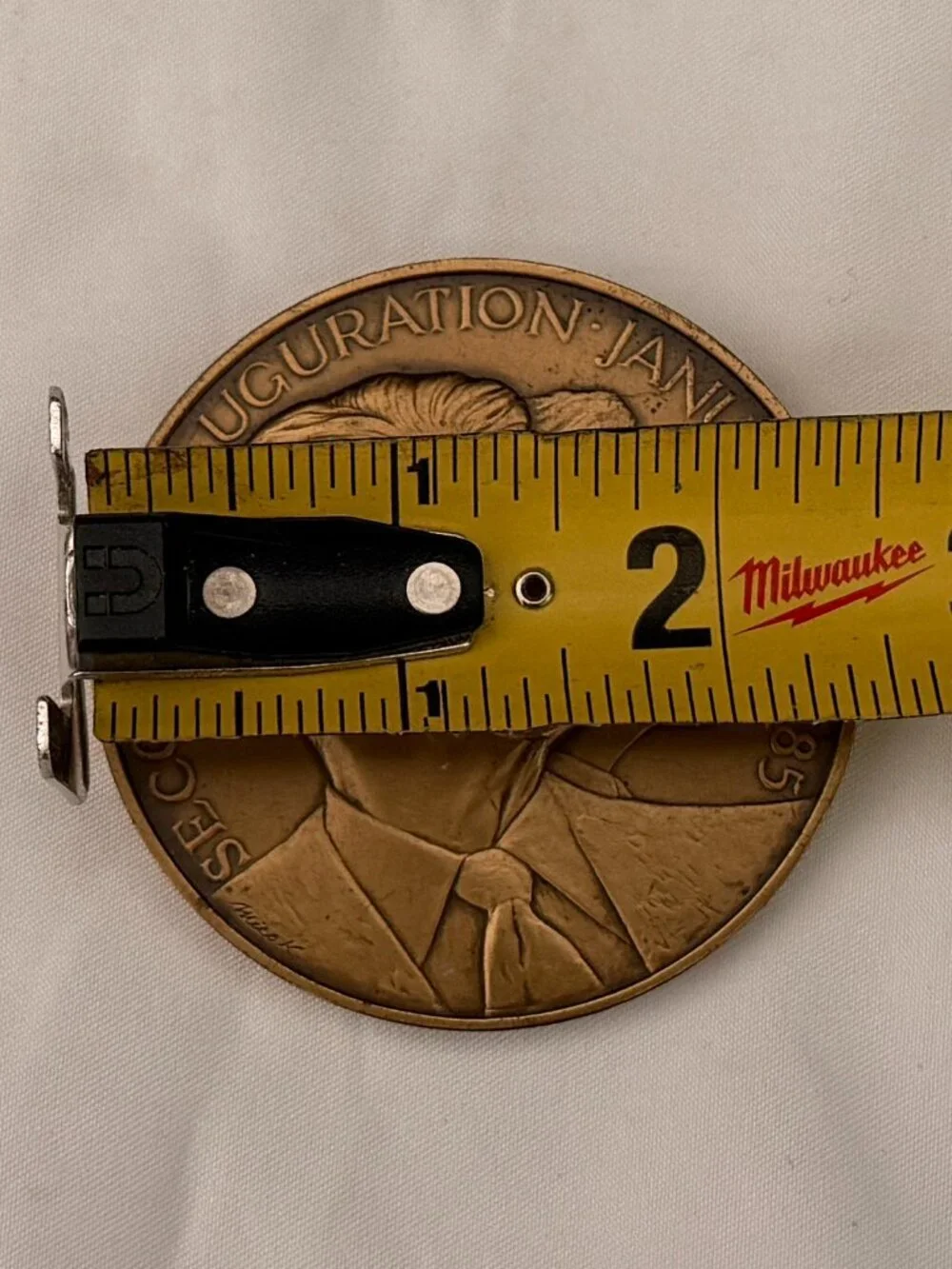 Collectible Bronze Inaugural Medal of President Ronald Reagan